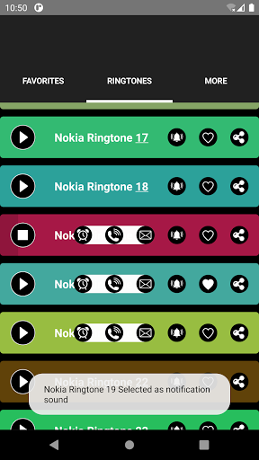 Nokia Ringtones - عکس برنامه موبایلی اندروید