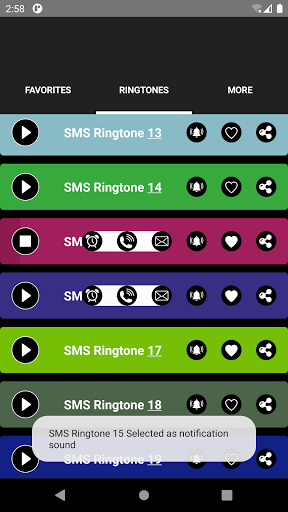 Sms Ringtones - Image screenshot of android app