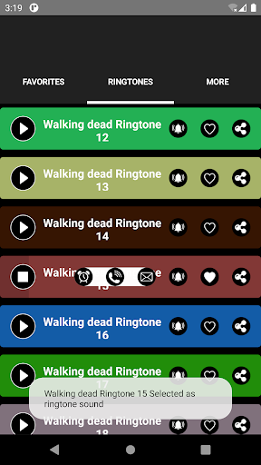 Walking Dead Ringtones - عکس برنامه موبایلی اندروید