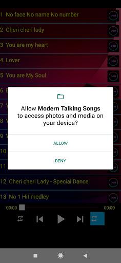 Modern Talking Offline Song 30 - Image screenshot of android app