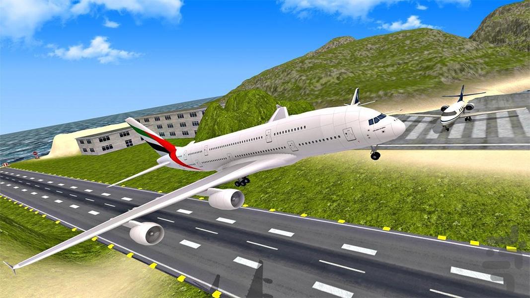 بازی جدید هواپیمای مسافربری - Gameplay image of android game