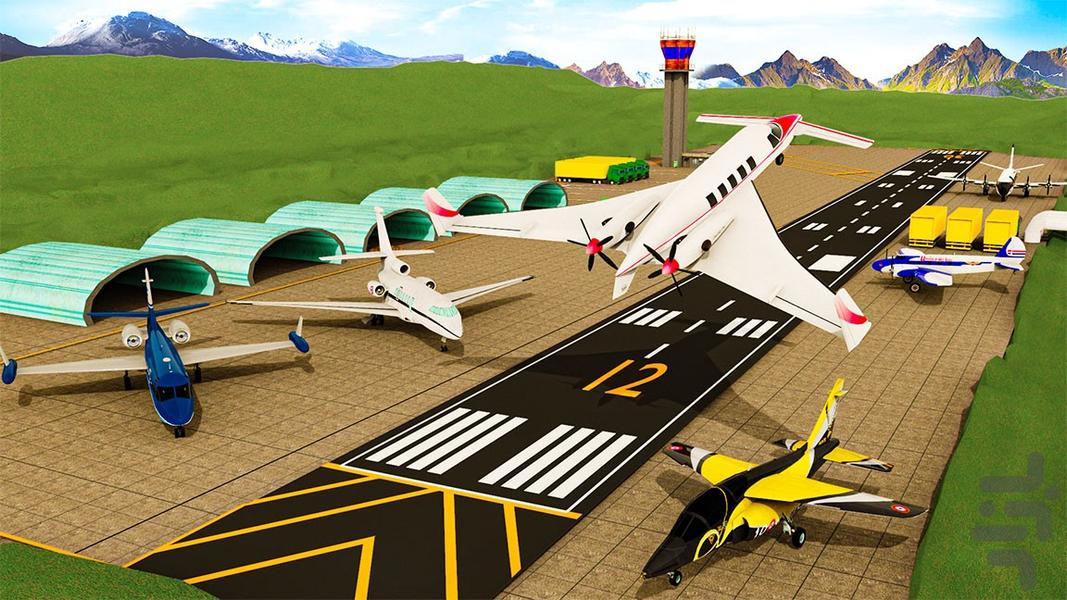 بازی جدید هواپیمای مسافربری - عکس بازی موبایلی اندروید