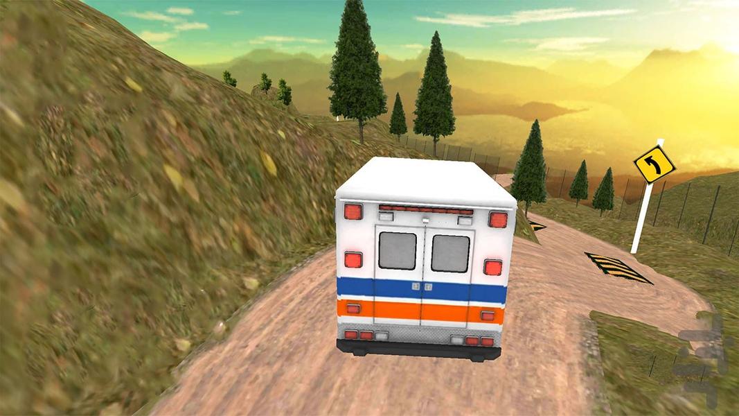 آمبولانس بازی | ماشین بازی - Gameplay image of android game