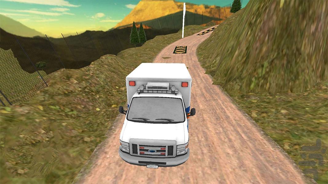 آمبولانس بازی | ماشین بازی - Gameplay image of android game