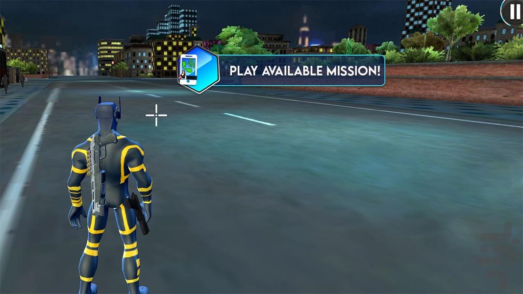 بازی بتمن | شورش در شهر - Gameplay image of android game