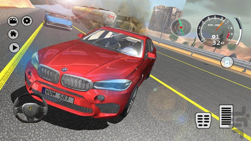 رانندگی با bmw x6 | ماشین بازی جدید - Gameplay image of android game