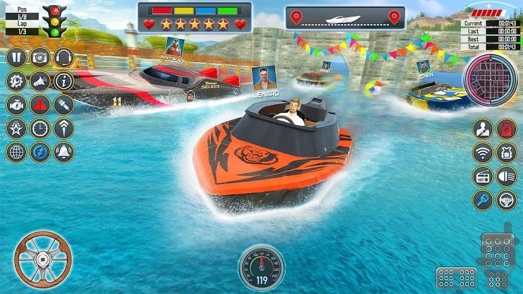 بازی جدید کشتی سواری - عکس بازی موبایلی اندروید