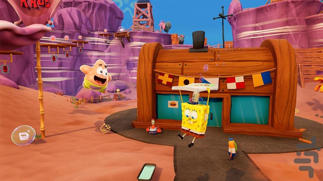 بازی باب اسفنجی | بازی دخترانه - Gameplay image of android game