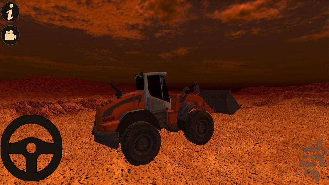 بازی ساختمان سازی در مریخ - Gameplay image of android game