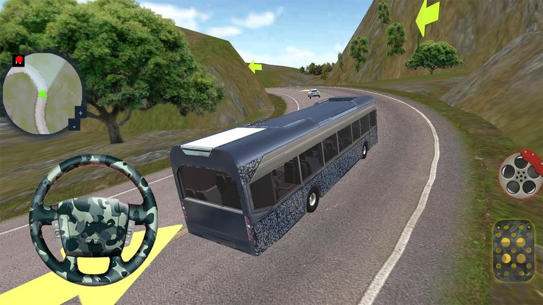 اتوبوس نظامی | بازی ماشین جدید - عکس بازی موبایلی اندروید