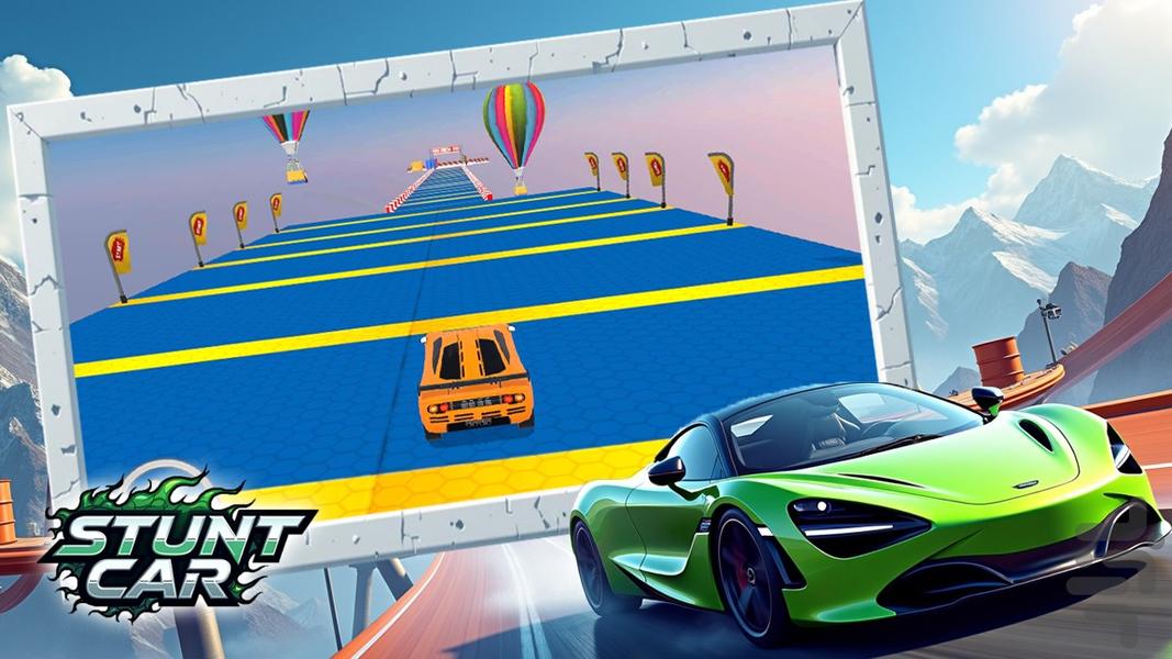 بازی ماشین مسابقه - Gameplay image of android game