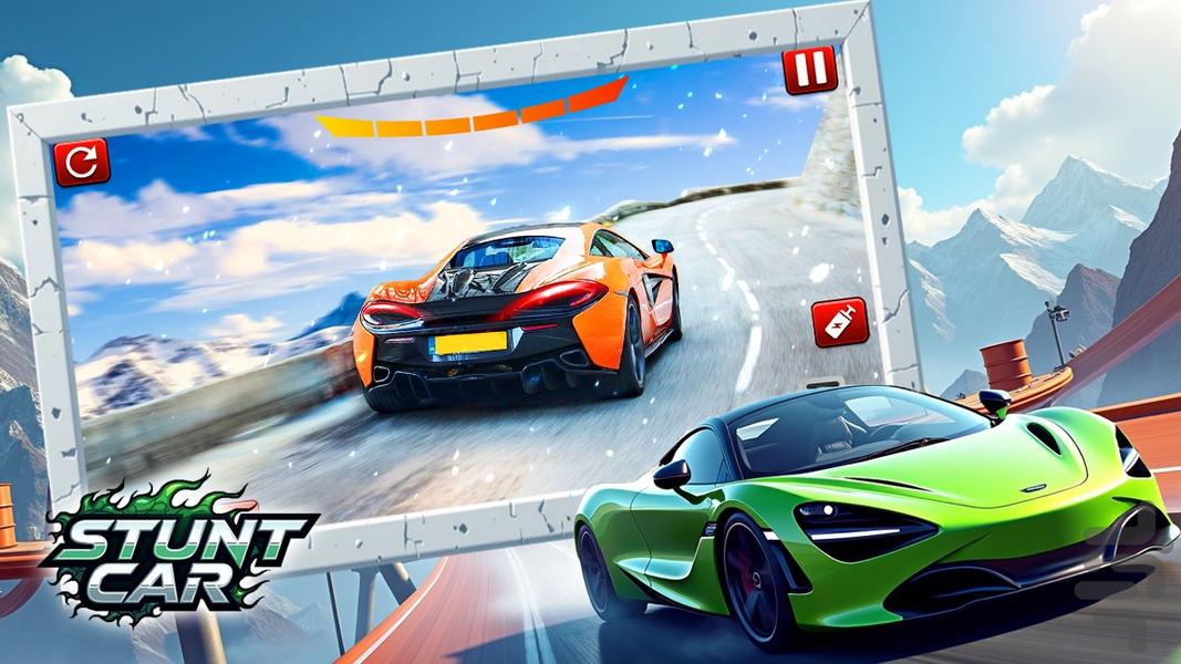 بازی ماشین مسابقه - Gameplay image of android game