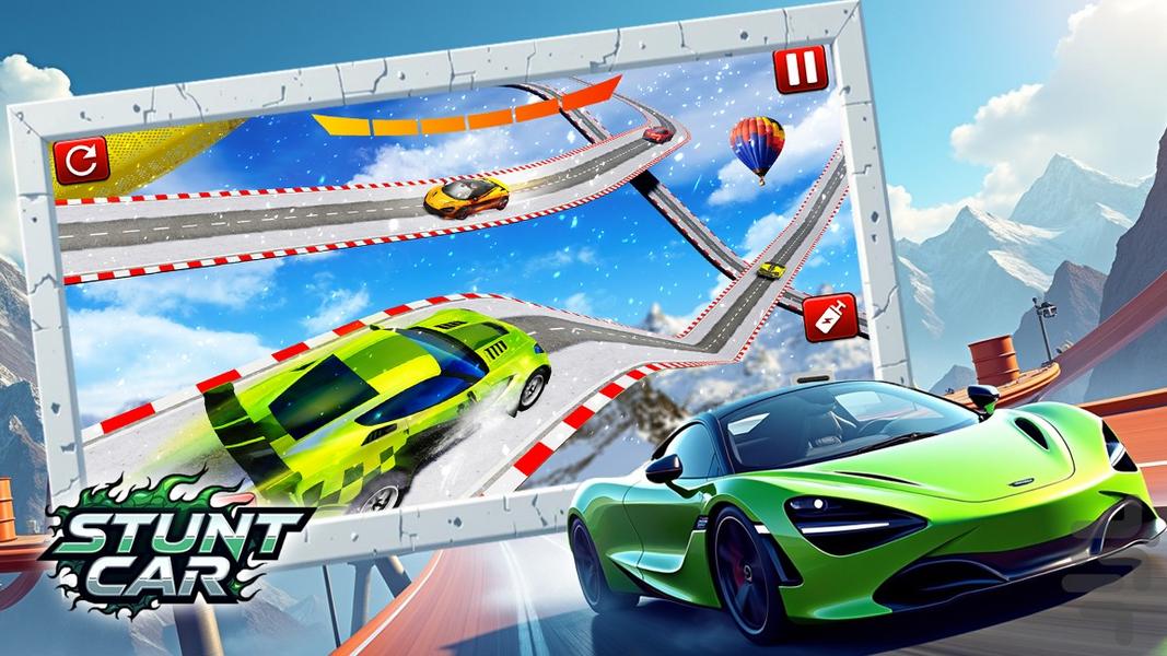 بازی ماشین مسابقه - Gameplay image of android game