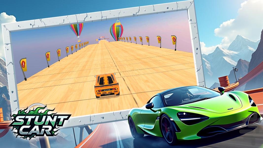 بازی ماشین مسابقه - Gameplay image of android game