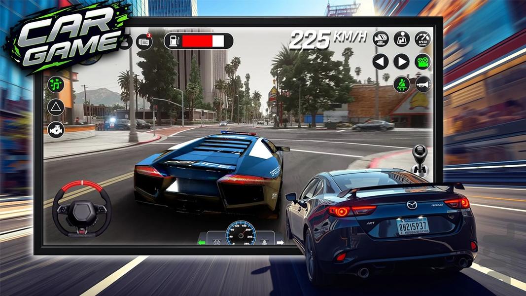 ماشین بازی چالشی - عکس بازی موبایلی اندروید