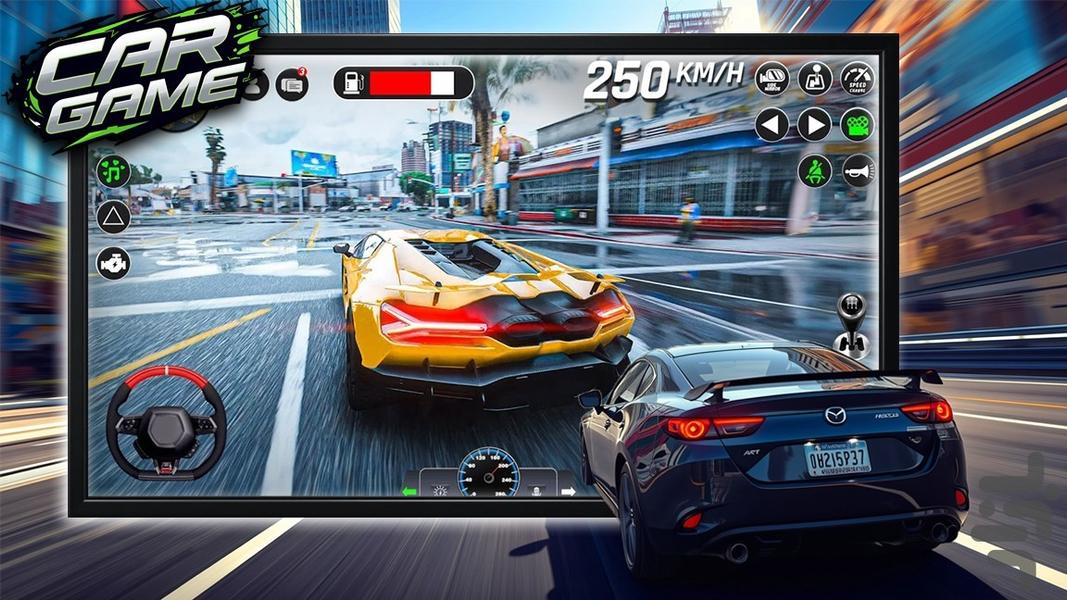 ماشین بازی چالشی - Gameplay image of android game