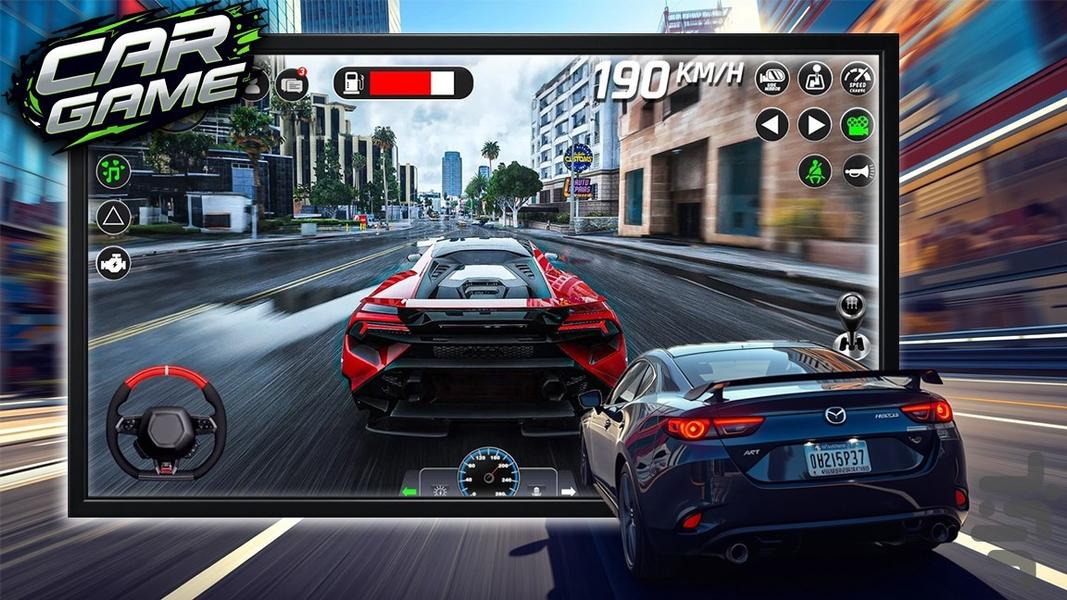 ماشین بازی چالشی - Gameplay image of android game