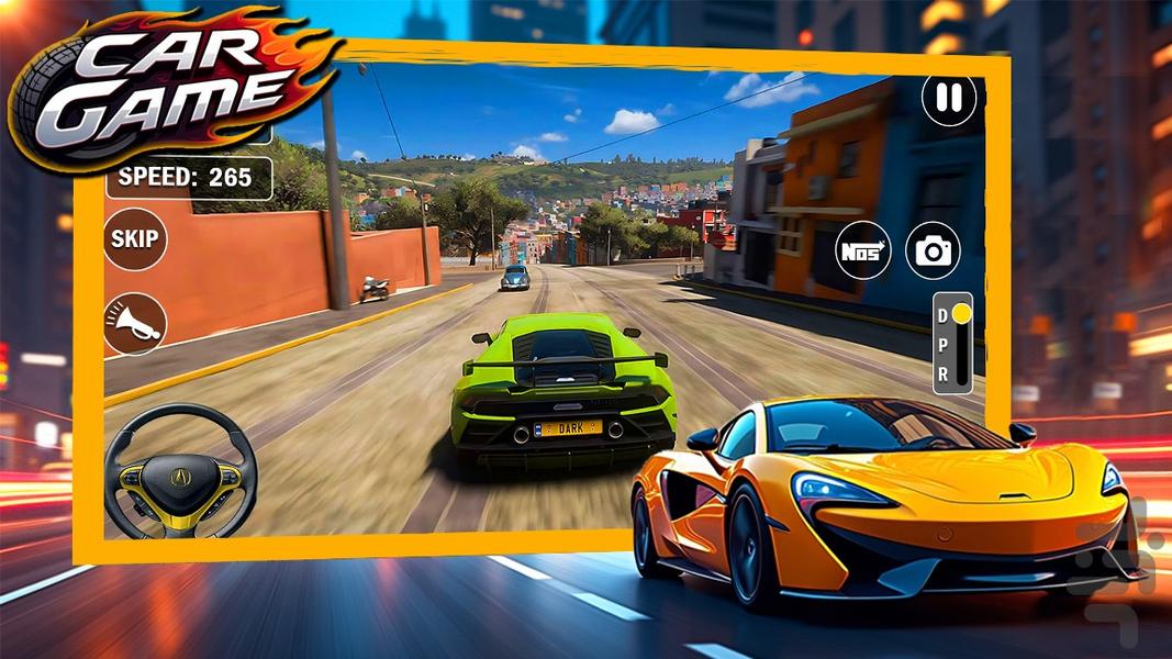 بازی رانندگی جدید | ماشین سرعتی - Gameplay image of android game