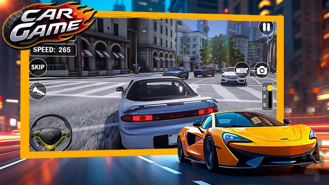 بازی رانندگی جدید | ماشین سرعتی - Gameplay image of android game