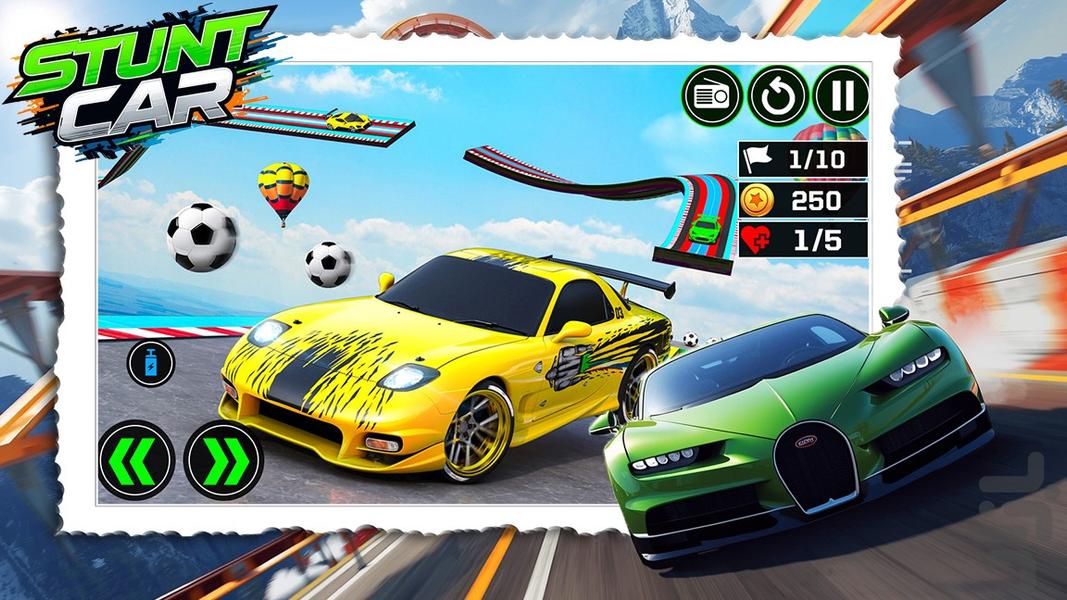 بازی ماشین مسابقه - عکس بازی موبایلی اندروید