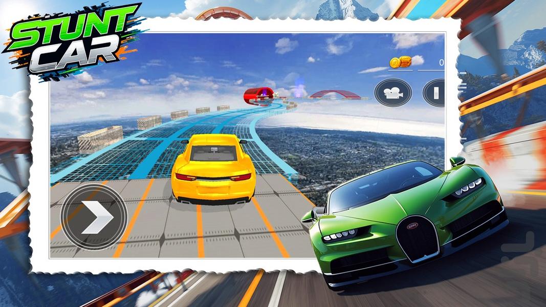 بازی ماشین مسابقه - عکس بازی موبایلی اندروید