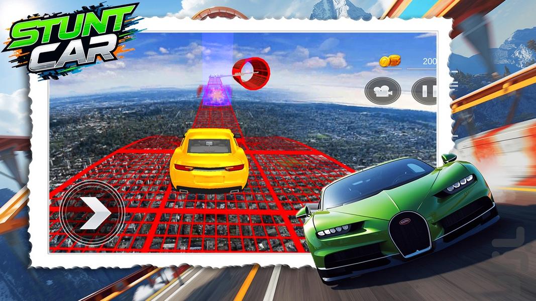 بازی ماشین مسابقه - عکس بازی موبایلی اندروید