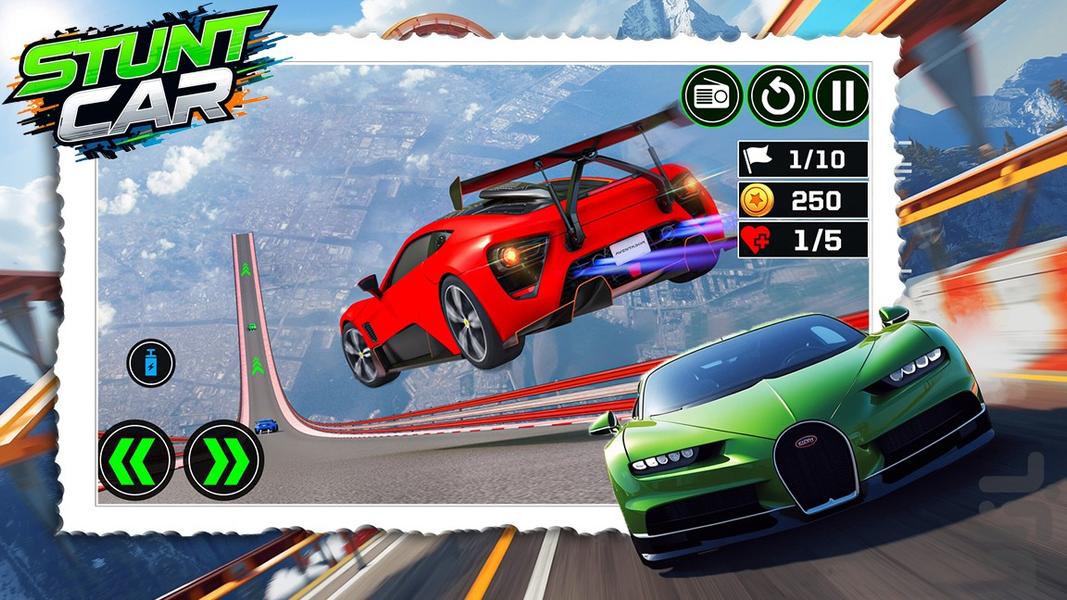 بازی ماشین مسابقه - عکس بازی موبایلی اندروید