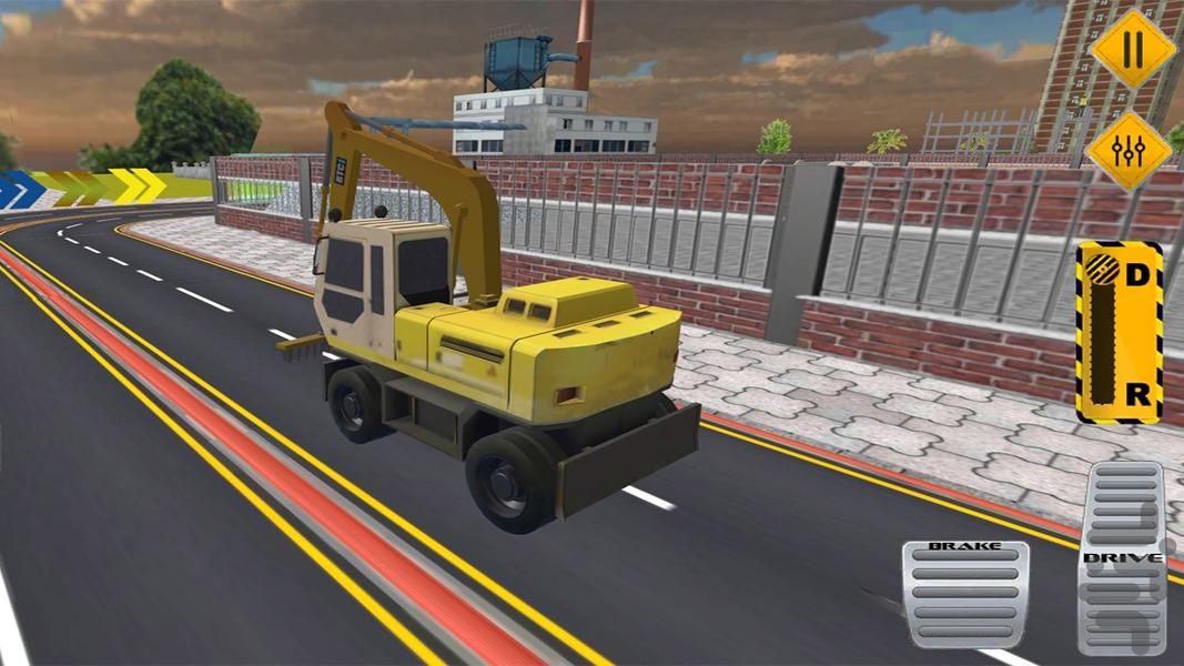 بازی جدید ماشین سنگین راه و ساختمان - Gameplay image of android game