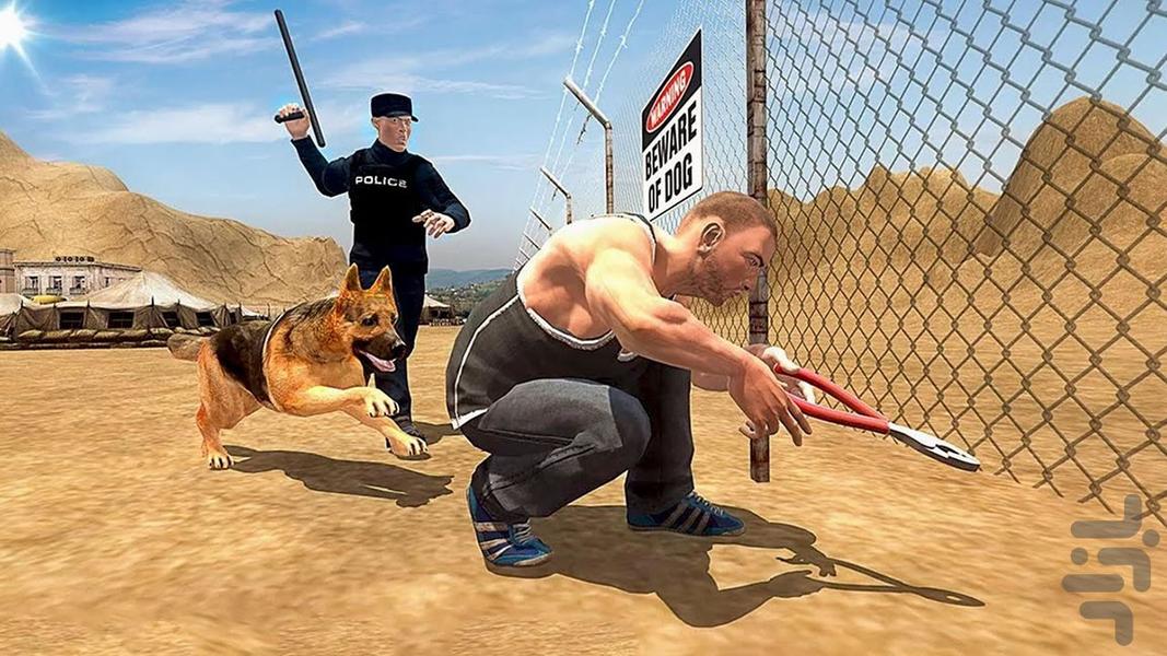 سگ پلیس | بازی جدید پلیسی - Gameplay image of android game