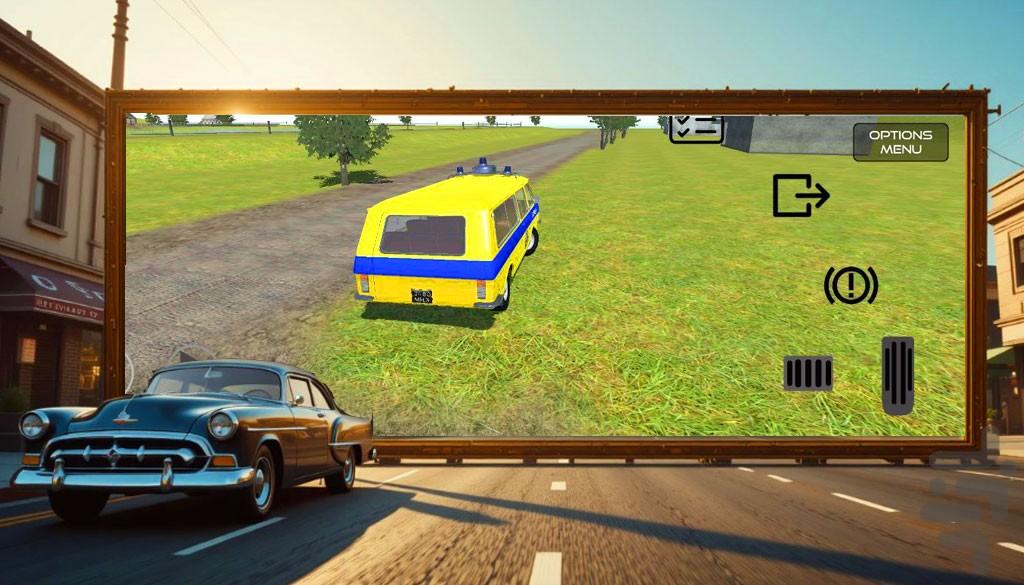 بازی ماشین کلاسیک - عکس بازی موبایلی اندروید