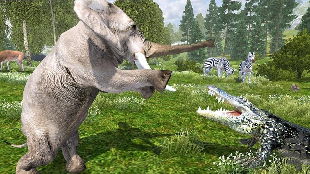فیل سواری | بازی فیل - Gameplay image of android game