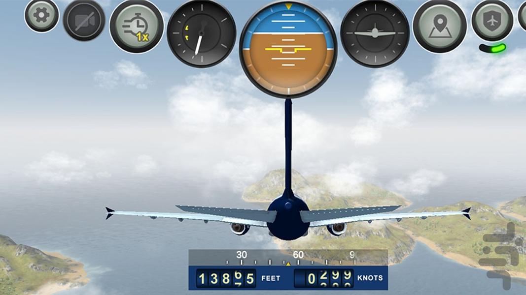 بازی هواپیما مسافربری | جدید - Gameplay image of android game