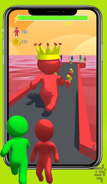 بازی هجوم آدمک های رنگی | بازی جدید - Gameplay image of android game