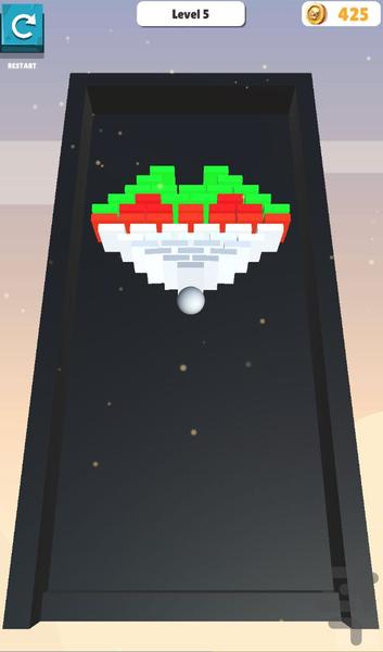 بازی دومینو 1000 مرحله ای - Gameplay image of android game
