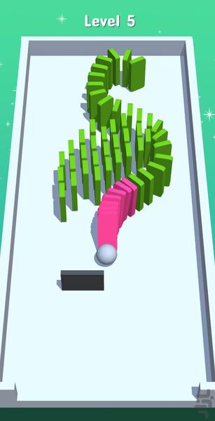 دومینو 1000 مرحله ای | بازی جدید - Gameplay image of android game