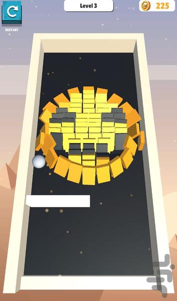 بازی دومینو 1000 مرحله ای - Gameplay image of android game