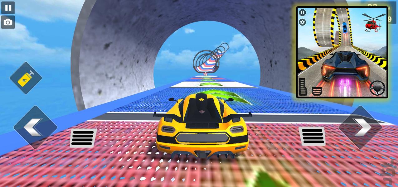 بازی ماشین مسابقه ای - Gameplay image of android game