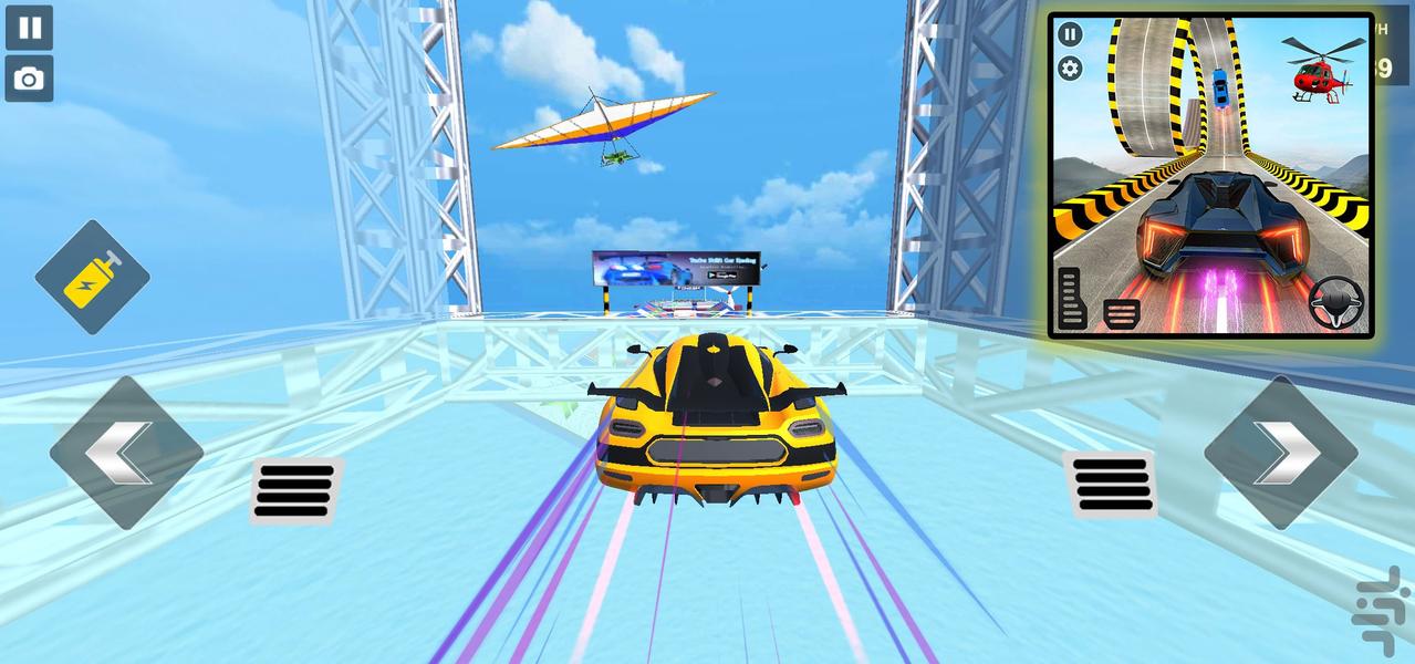 بازی ماشین مسابقه ای - Gameplay image of android game