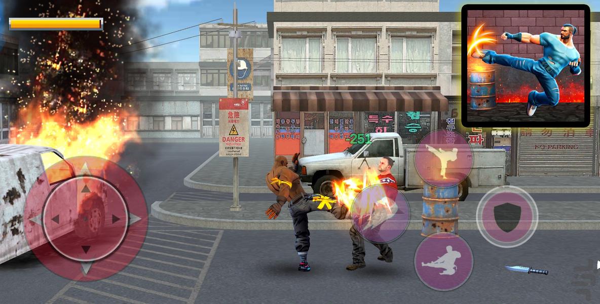 بازی شورش در شهر | بازی جنگی - عکس بازی موبایلی اندروید