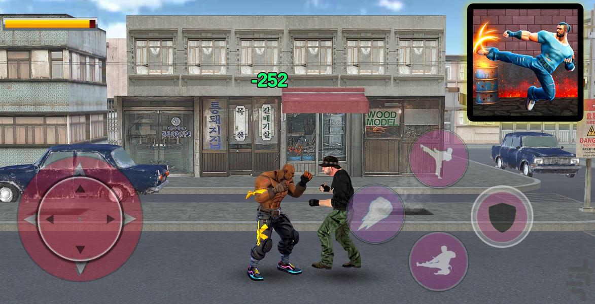 بازی شورش در شهر | بازی جنگی - Gameplay image of android game