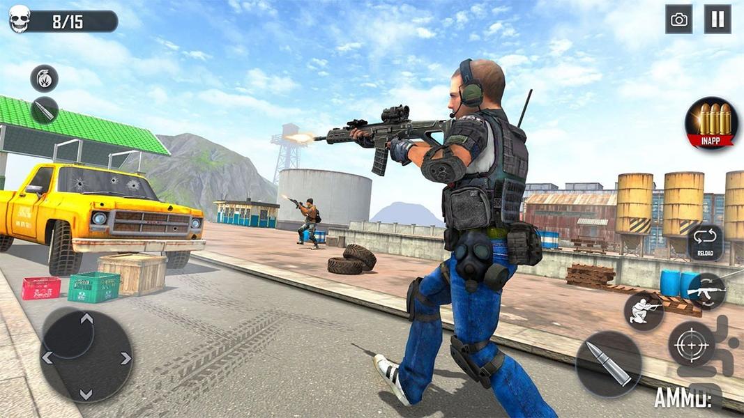 بازی جنگی | تفنگ بازی - Gameplay image of android game