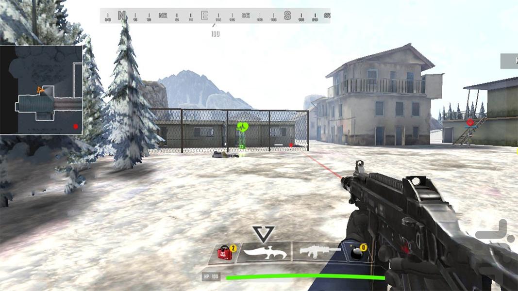 بازی جنگی | تفنگ بازی جدید - عکس بازی موبایلی اندروید