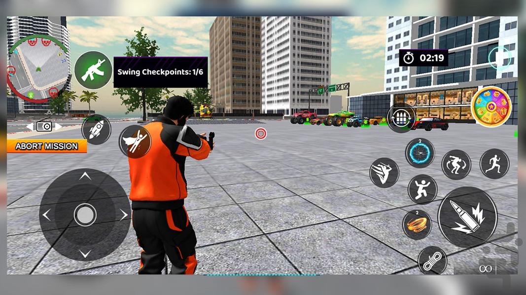بازی مرد عنکبوتی - Gameplay image of android game
