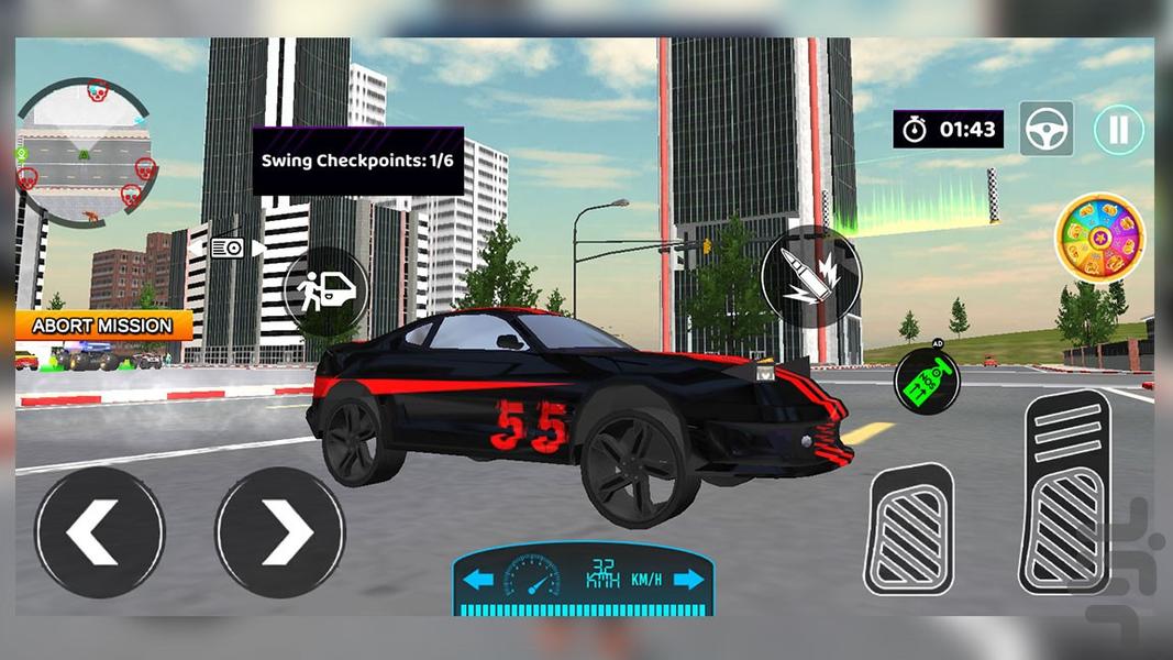 بازی مرد عنکبوتی - Gameplay image of android game