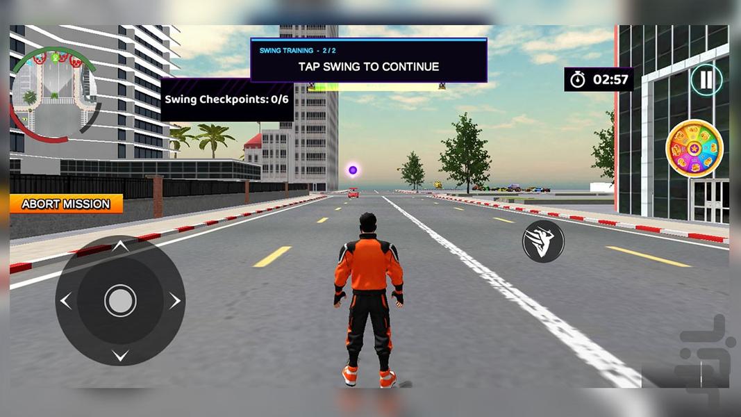 بازی مرد عنکبوتی - Gameplay image of android game