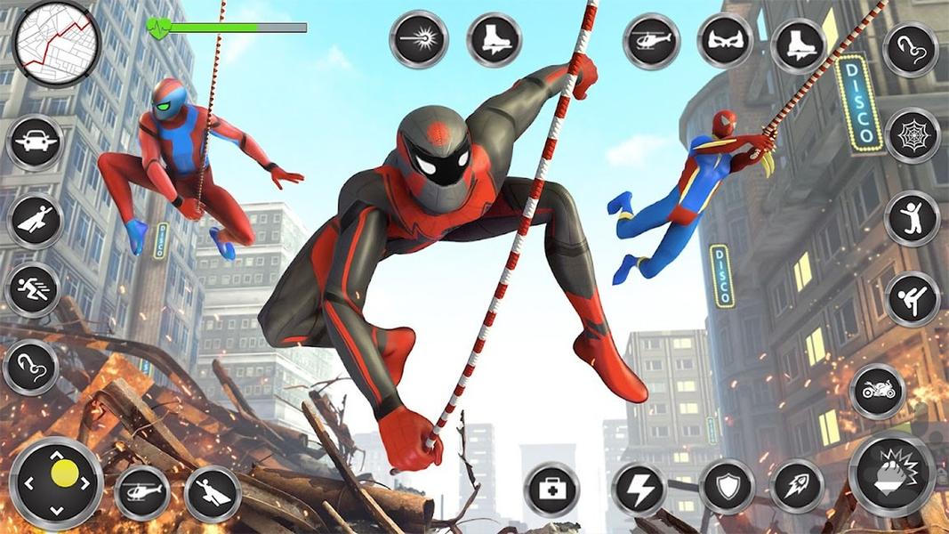 مرد عنکبوتی |  بازی اکشن - Gameplay image of android game