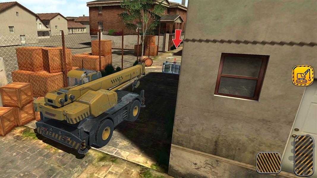 راننده جرثقیل | بازی ماشین سنگین - Gameplay image of android game
