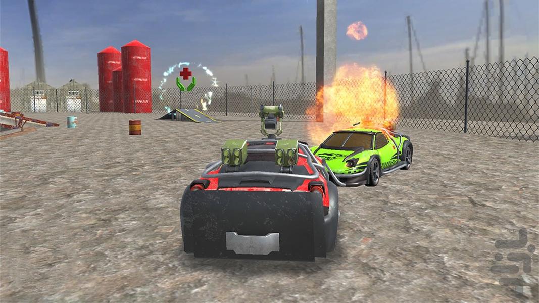 بازی ماشین جنگی جدید - Gameplay image of android game