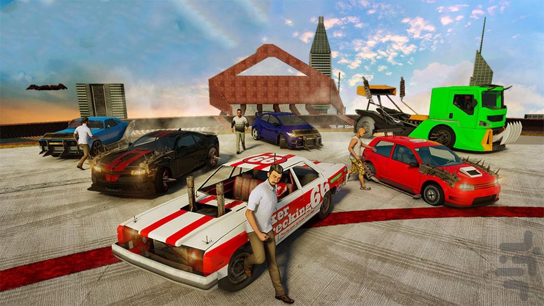 بازی ماشین جنگی جدید - Gameplay image of android game