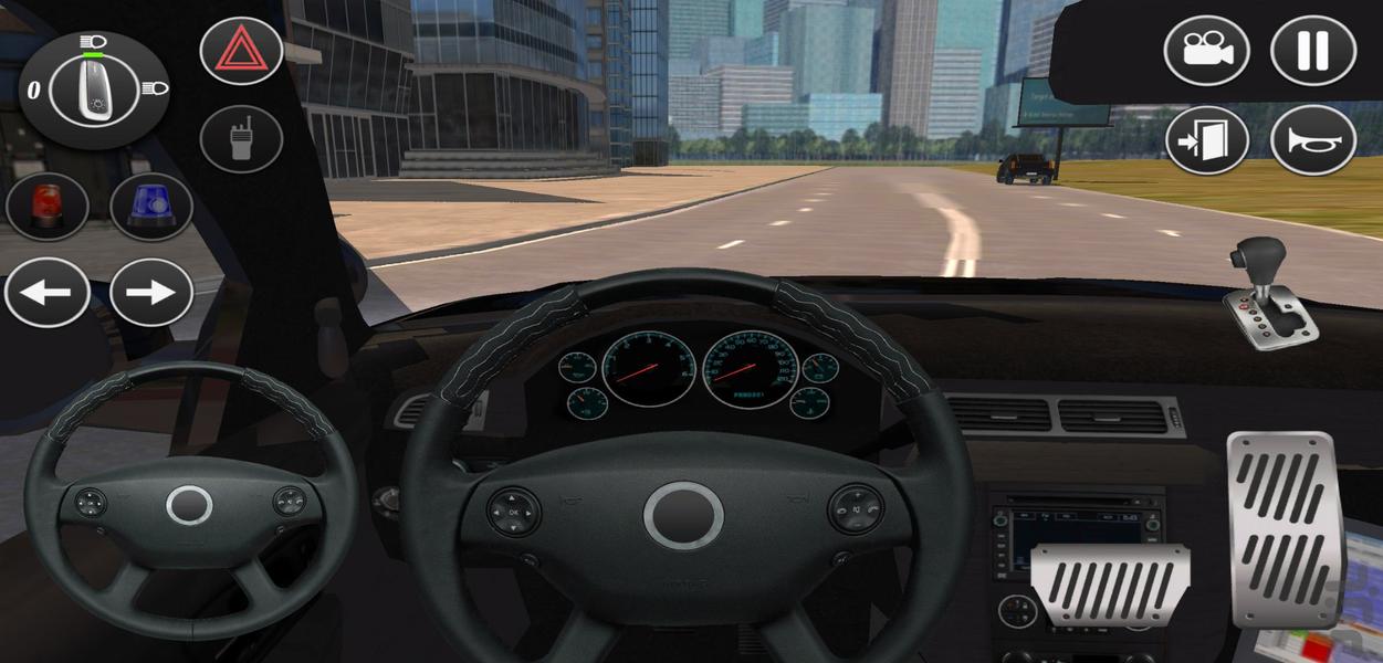 بازی ماشین پلیس جدید - Gameplay image of android game